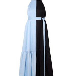 Tibi Women's Blue Midi Dress (only worn once!)